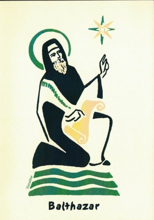 Carte saint patron : Saint Balthazar